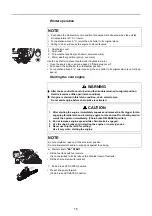 Предварительный просмотр 15 страницы Echo CS-2511WES Operator'S Manual