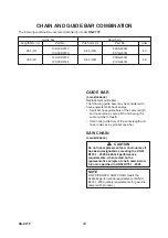 Предварительный просмотр 24 страницы Echo CS-271T Instruction Manual