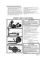 Предварительный просмотр 9 страницы Echo CS-271T Operator'S Manual