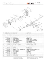 Предварительный просмотр 4 страницы Echo CS-271T Parts Catalog