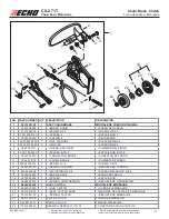 Предварительный просмотр 11 страницы Echo CS-271T Parts Catalog