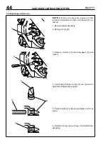 Предварительный просмотр 46 страницы Echo CS-271T Service Manual