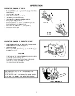 Предварительный просмотр 8 страницы Echo CS-3000 TYPE 1E - SERIAL NUMBER 2994 - 4033 Operator'S Manual