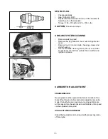 Предварительный просмотр 15 страницы Echo CS-3000 TYPE 1E - SERIAL NUMBER 2994 - 4033 Operator'S Manual