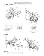 Предварительный просмотр 5 страницы Echo CS-3000 TYPE 1E Operator'S Manual