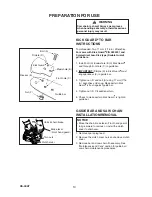 Предварительный просмотр 12 страницы Echo CS-303T Instruction Manual