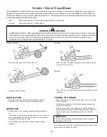 Предварительный просмотр 26 страницы Echo CS-305 Instruction Manual