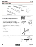 Предварительный просмотр 34 страницы Echo CS-310 Instruction Manual