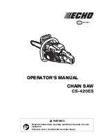 Echo CS-310ES Operator'S Manual preview