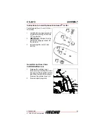 Предварительный просмотр 23 страницы Echo CS-3410 Operator'S Manual