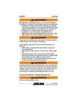 Предварительный просмотр 12 страницы Echo CS-3510 Operator'S Manual