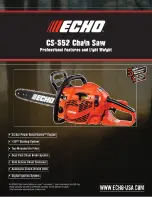 Echo CS-352 Brochure & Specs preview
