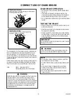 Предварительный просмотр 5 страницы Echo CS-355T Instruction Manual