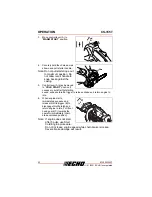 Предварительный просмотр 32 страницы Echo CS-355T Operator'S Manual