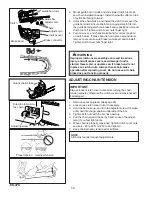 Предварительный просмотр 12 страницы Echo CS-370 Instruction Manual