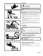 Предварительный просмотр 17 страницы Echo CS-370 Instruction Manual