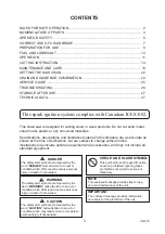 Предварительный просмотр 3 страницы Echo CS-370 Operator'S Manual