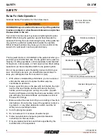 Предварительный просмотр 4 страницы Echo CS-370F Instruction Manual