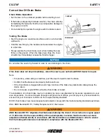 Предварительный просмотр 5 страницы Echo CS-370F Instruction Manual