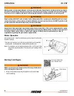 Preview for 20 page of Echo CS-370F Instruction Manual