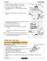 Preview for 21 page of Echo CS-370F Instruction Manual