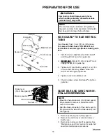 Предварительный просмотр 11 страницы Echo CS-400 Instruction Manual