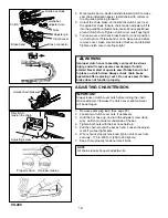 Предварительный просмотр 12 страницы Echo CS-400 Instruction Manual