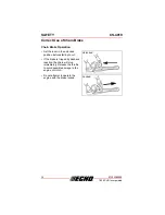 Предварительный просмотр 14 страницы Echo CS-4010 Operator'S Manual