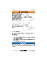 Предварительный просмотр 16 страницы Echo CS-4010 Operator'S Manual