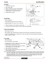 Предварительный просмотр 29 страницы Echo CS 450 Instruction Manual