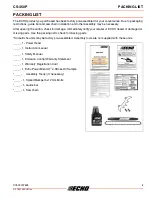 Preview for 3 page of Echo CS-450P Instruction Manual