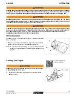 Preview for 19 page of Echo CS-450P Instruction Manual