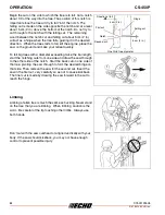 Preview for 24 page of Echo CS-450P Instruction Manual