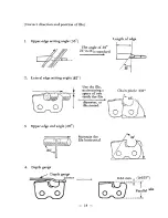 Предварительный просмотр 15 страницы Echo CS-451VL Instruction Manual