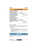 Предварительный просмотр 15 страницы Echo CS-4920 Operator'S Manual