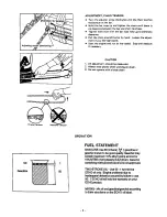 Предварительный просмотр 7 страницы Echo CS-5000 Operator'S Manual