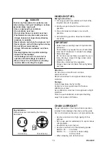 Предварительный просмотр 15 страницы Echo CS-501P Instruction Manual