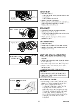 Предварительный просмотр 29 страницы Echo CS-501P Instruction Manual