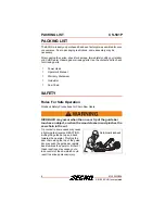 Preview for 6 page of Echo CS-501P Operator'S Manual