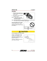 Предварительный просмотр 34 страницы Echo CS-501P Operator'S Manual