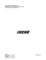 Предварительный просмотр 32 страницы Echo CS-600 Operator'S Manual