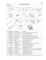 Предварительный просмотр 7 страницы Echo CS-610 Service Data