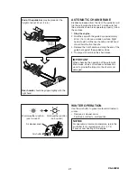 Предварительный просмотр 23 страницы Echo CS-620PW Instruction Manual