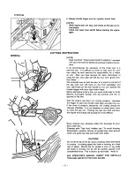 Предварительный просмотр 9 страницы Echo CS-6700 Type 1 Operator'S Manual