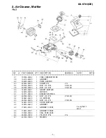 Предварительный просмотр 6 страницы Echo CS-6701(CE) Parts Catalog