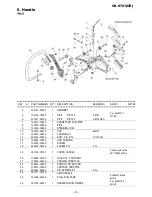 Предварительный просмотр 11 страницы Echo CS-6701(CE) Parts Catalog