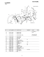 Предварительный просмотр 12 страницы Echo CS-6701(CE) Parts Catalog