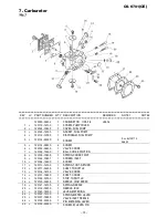 Предварительный просмотр 16 страницы Echo CS-6701(CE) Parts Catalog