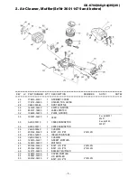 Предварительный просмотр 6 страницы Echo CS-6702 Parts Catalog