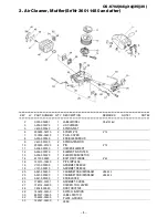 Предварительный просмотр 7 страницы Echo CS-6702 Parts Catalog